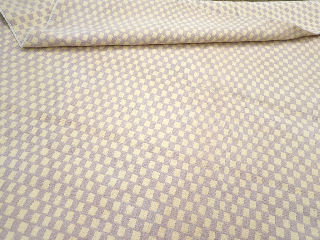 Vintage Turkish Flatweave Kilim Room Size Carpet, No.33112 - Gsblank