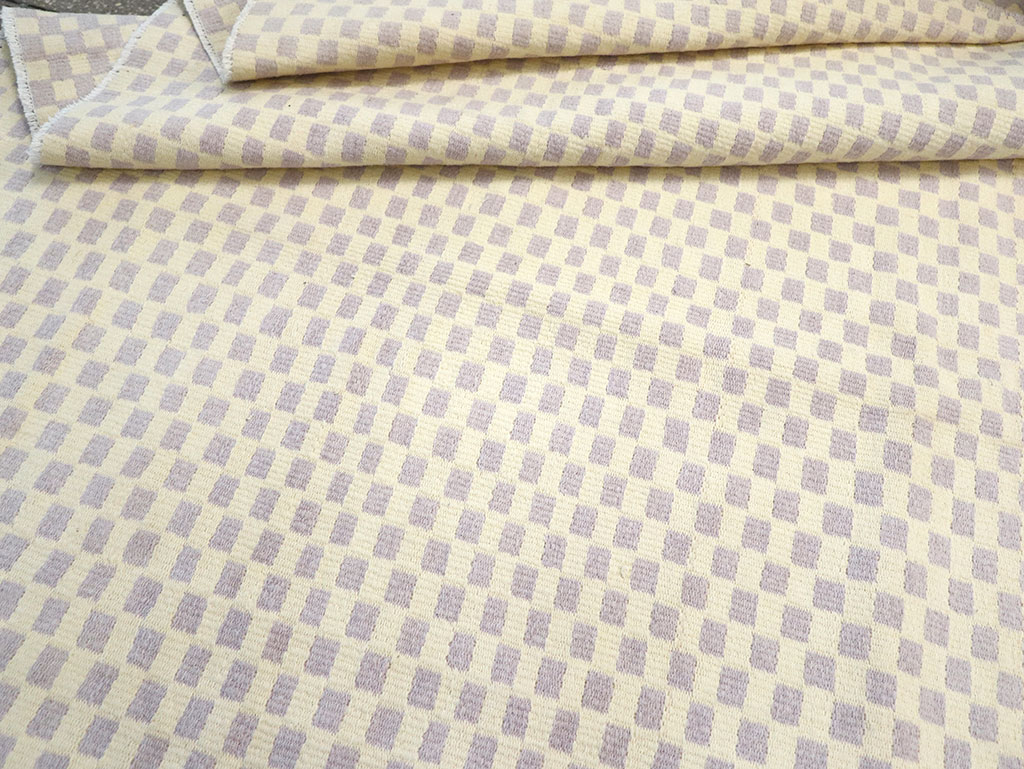 Vintage Turkish Flatweave Kilim Room Size Carpet, No.33112 - Gsblank