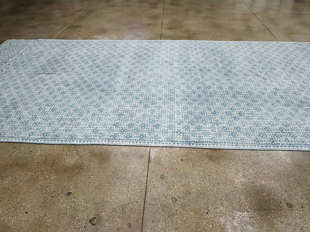 Vintage Turkish Flatweave Kilim Long and Narrow, No.33113 - Gsblank