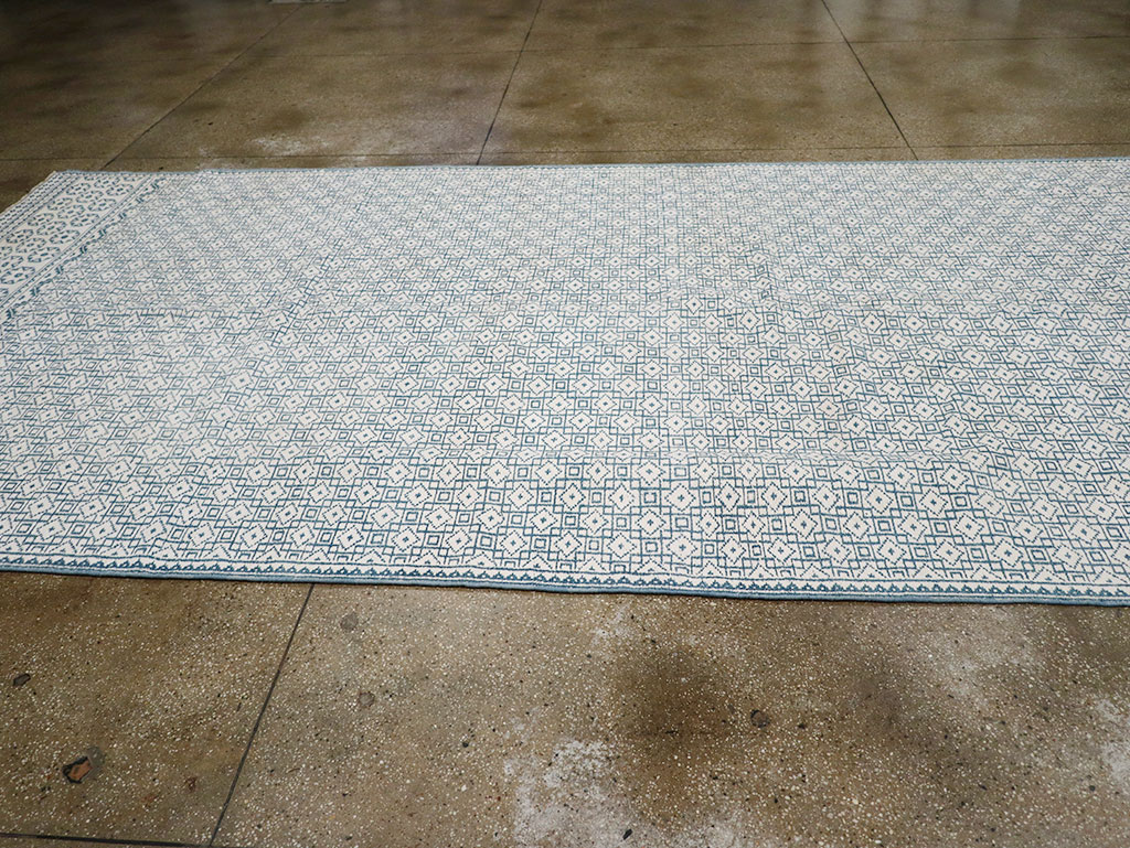 Vintage Turkish Flatweave Kilim Long and Narrow, No.33113 - Gsblank