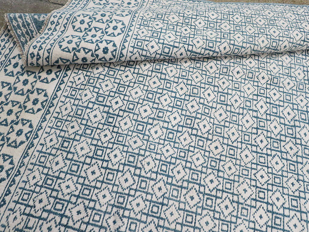 Vintage Turkish Flatweave Kilim Long and Narrow, No.33113 - Gsblank