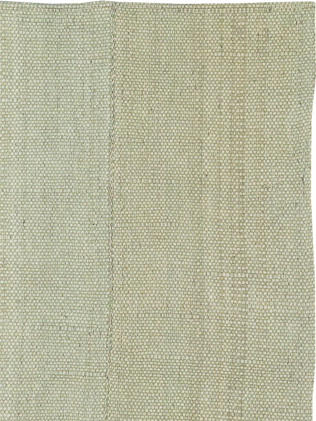 Modern Turkish Flatweave Accent Carpet, No.33115 - Gsblank