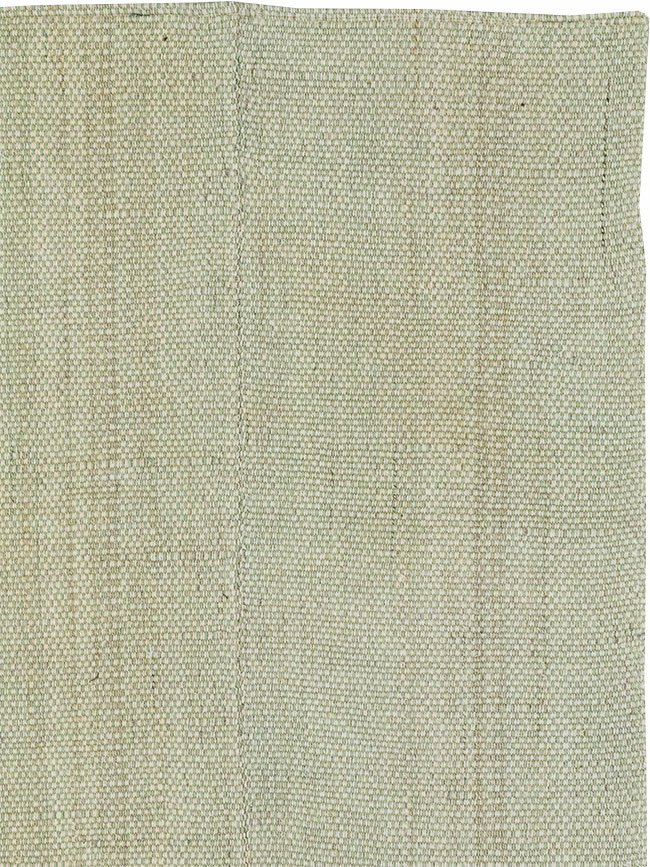 Modern Turkish Flatweave Accent Carpet, No.33115 - Gsblank