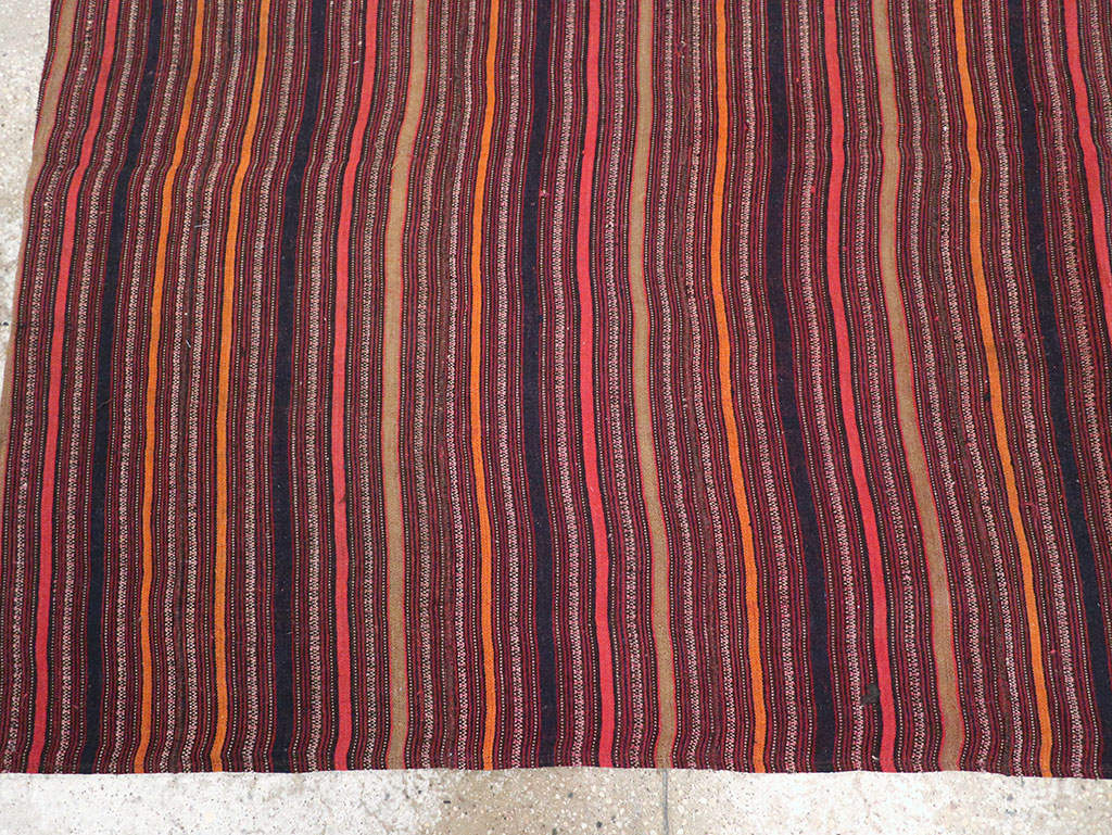 Vintage Turkish Flatweave Kilim Rug, No.33121 - Gsblank