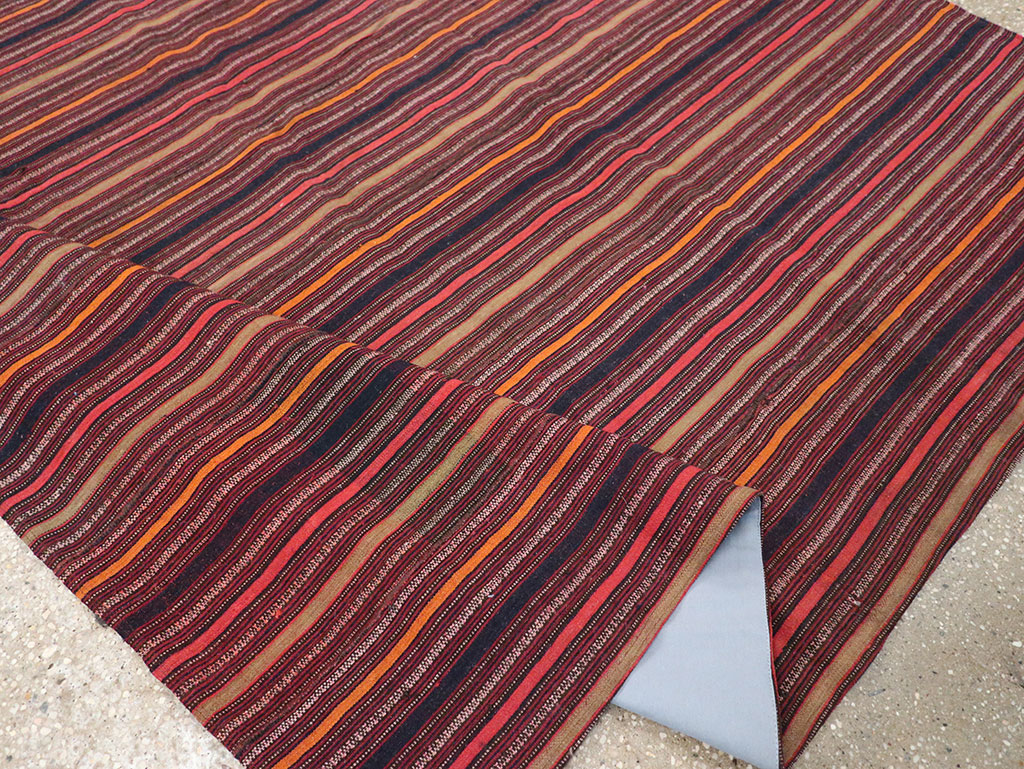 Vintage Turkish Flatweave Kilim Rug, No.33121 - Gsblank