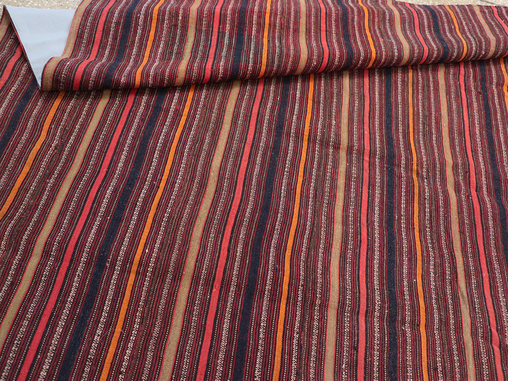 Vintage Turkish Flatweave Kilim Rug, No.33121 - Gsblank