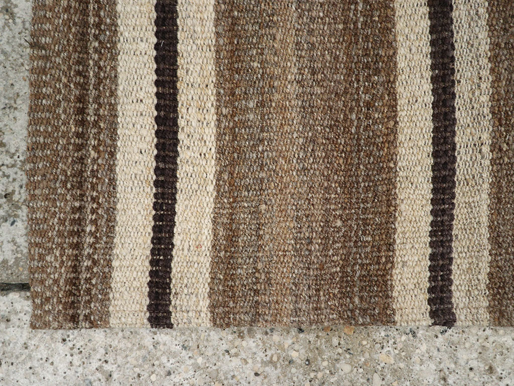 Vintage Turkish Flatweave Kilim Runner, No.33125 - Gsblank