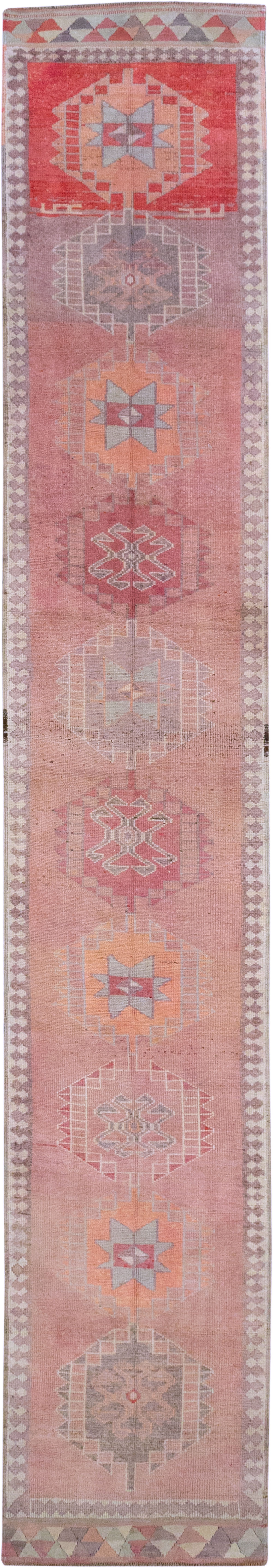 Vintage Turkish Anatolian Long Runner, No.33134 - Gsblank
