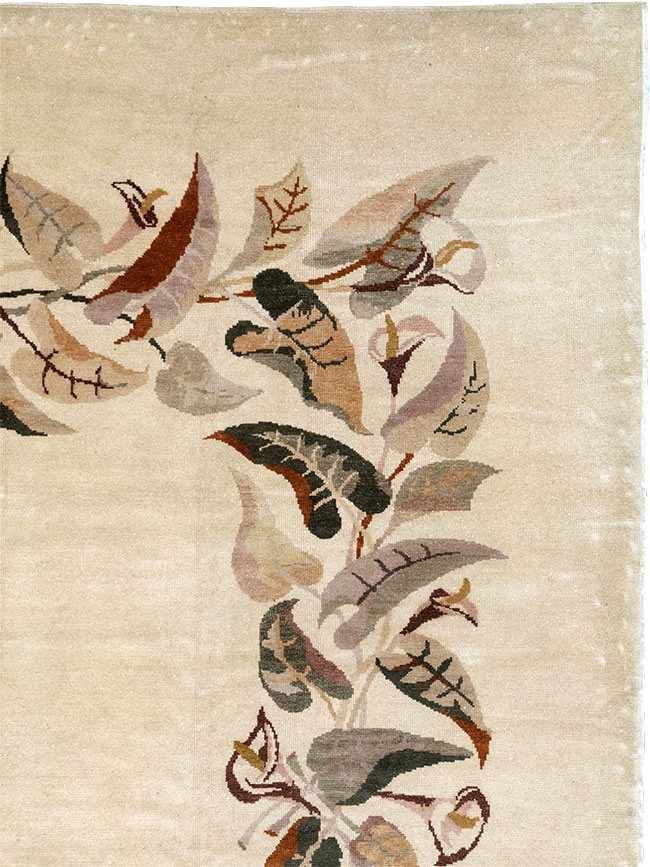 Mid-20th Century Art Deco Carpet By Olga Fisch, No.33138 - Gsblank