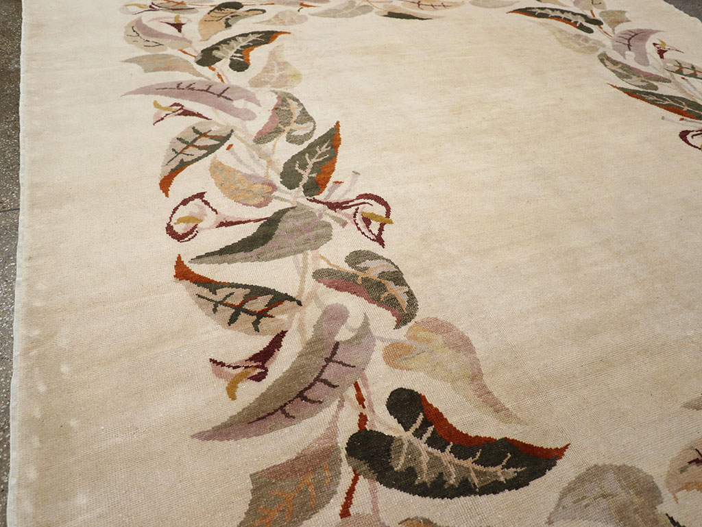 Mid-20th Century Art Deco Carpet By Olga Fisch, No.33138 - Gsblank