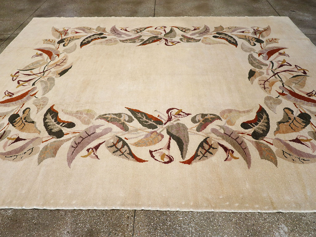 Mid-20th Century Art Deco Carpet By Olga Fisch, No.33138 - Gsblank