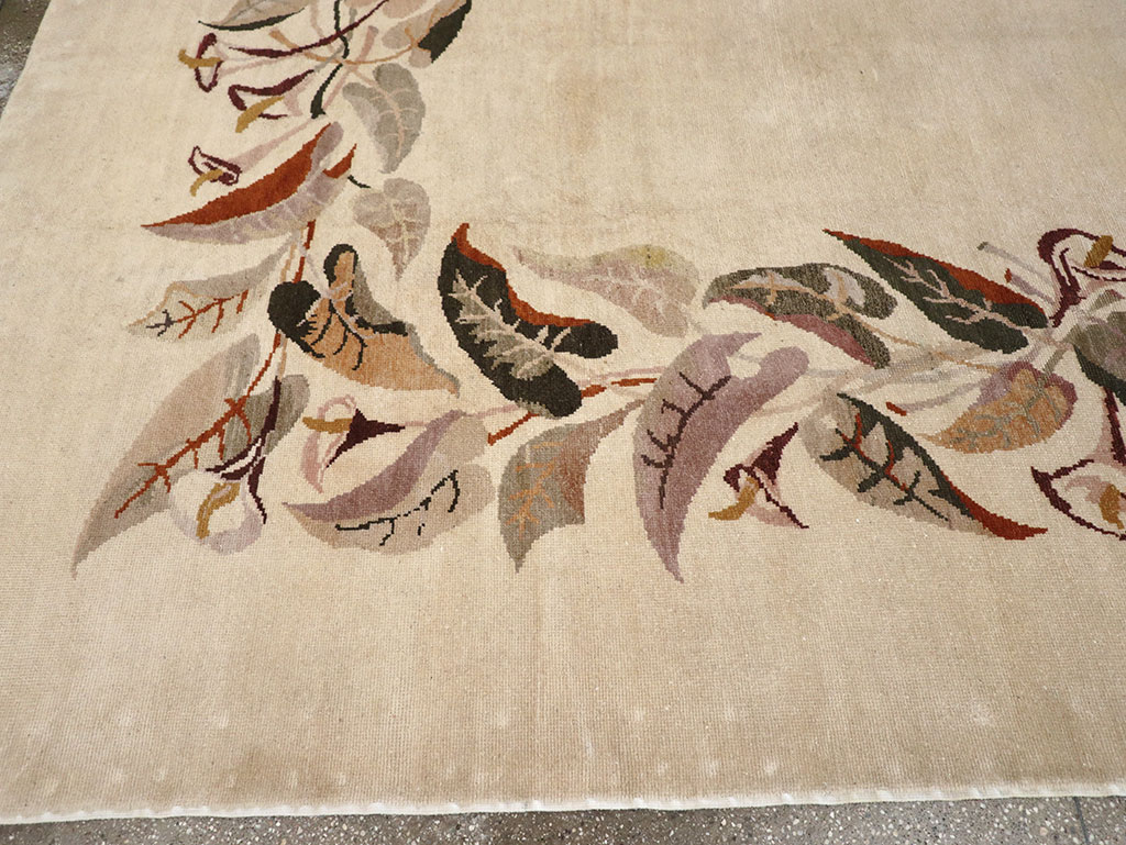 Mid-20th Century Art Deco Carpet By Olga Fisch, No.33138 - Gsblank
