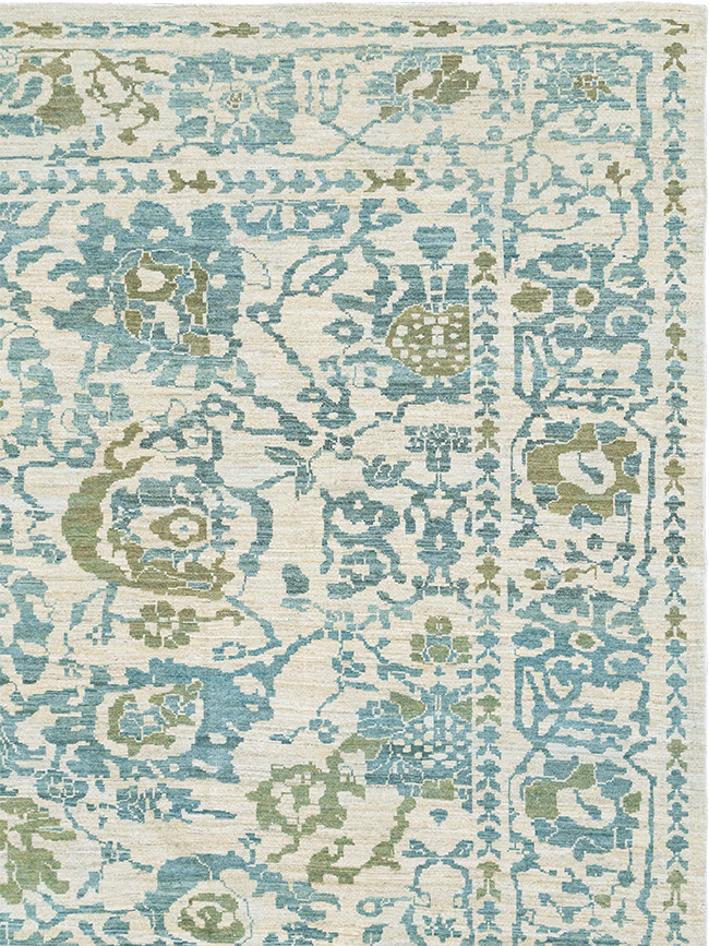 Modern Persian Sultanabad Large Room Size Carpet, No.33139 - Gsblank