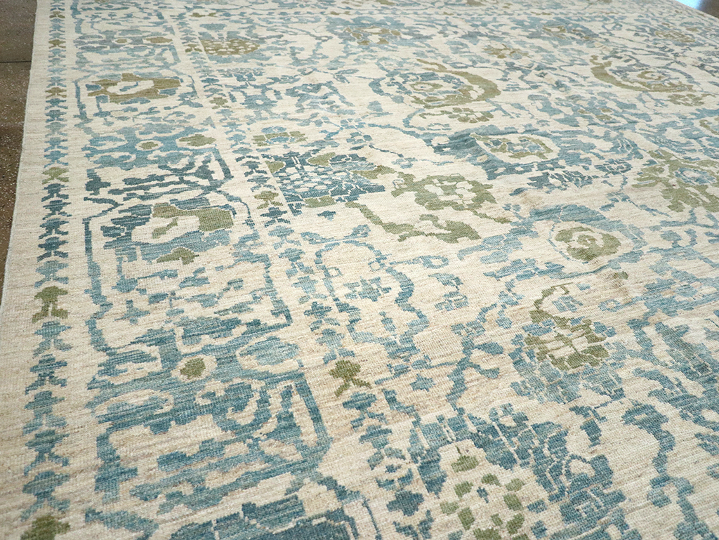 Modern Persian Sultanabad Large Room Size Carpet, No.33139 - Gsblank