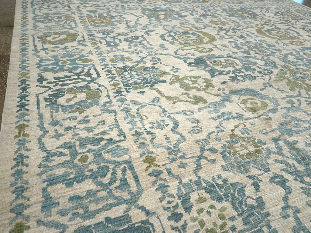 Modern Persian Sultanabad Large Room Size Carpet, No.33139 - Gsblank