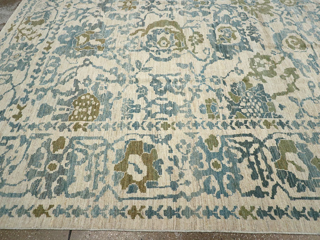 Modern Persian Sultanabad Large Room Size Carpet, No.33139 - Gsblank