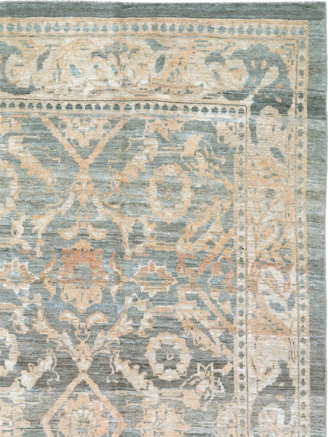 Modern Persian Mahal Room Size Carpet, No.33147 - Gsblank