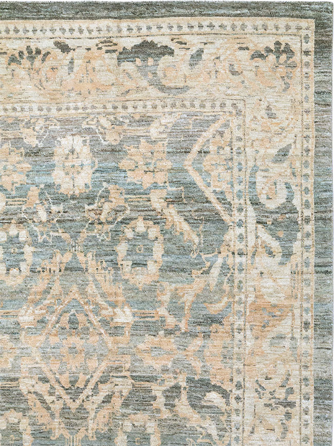 Modern Persian Mahal Room Size Carpet, No.33147 - Gsblank