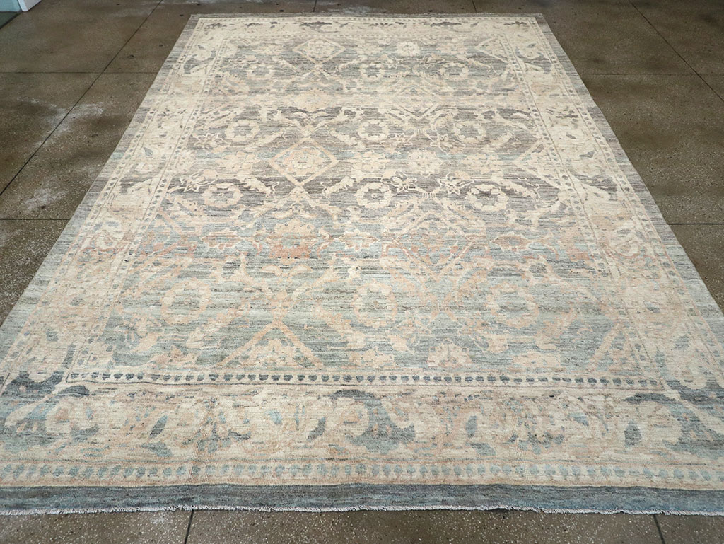 Modern Persian Mahal Room Size Carpet, No.33147 - Gsblank