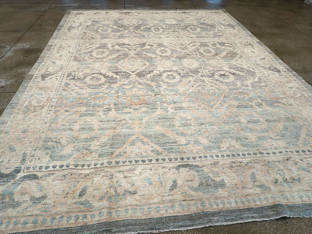 Modern Persian Mahal Room Size Carpet, No.33147 - Gsblank