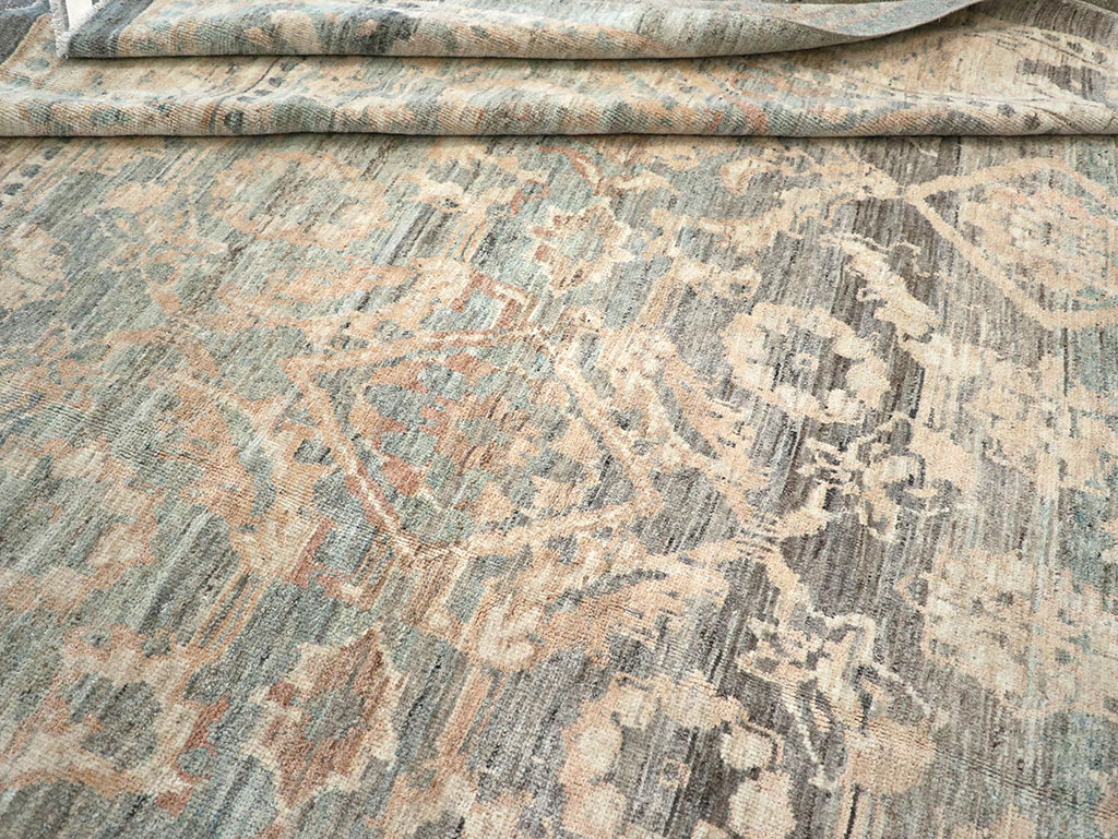 Modern Persian Mahal Room Size Carpet, No.33147 - Gsblank