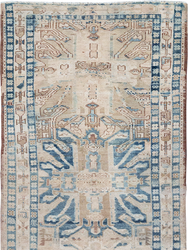 Vintage Persian Karajeh Runner, No.33151 - Gsblank
