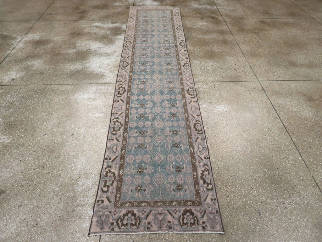 Vintage Persian Malayer Runner, No.33158 - Gsblank