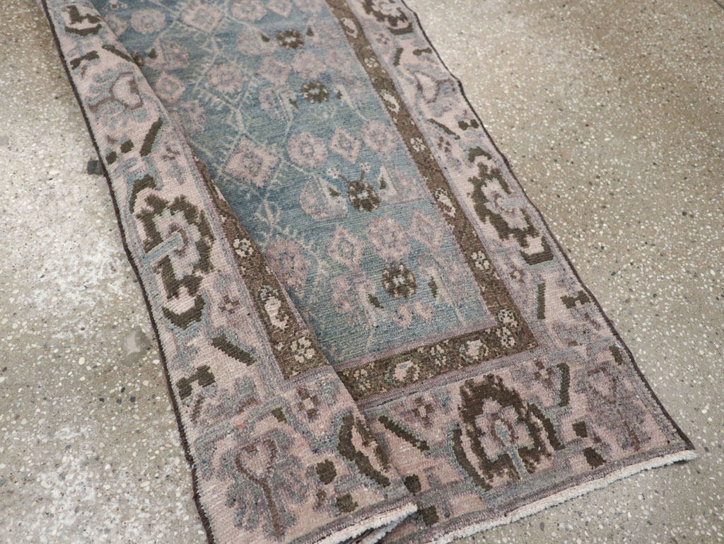 Vintage Persian Malayer Runner, No.33158 - Gsblank