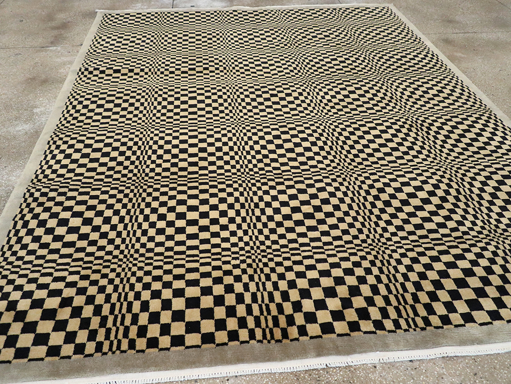 Modern Tibetan Art Deco Room Size Carpet, No.33164 - Gsblank