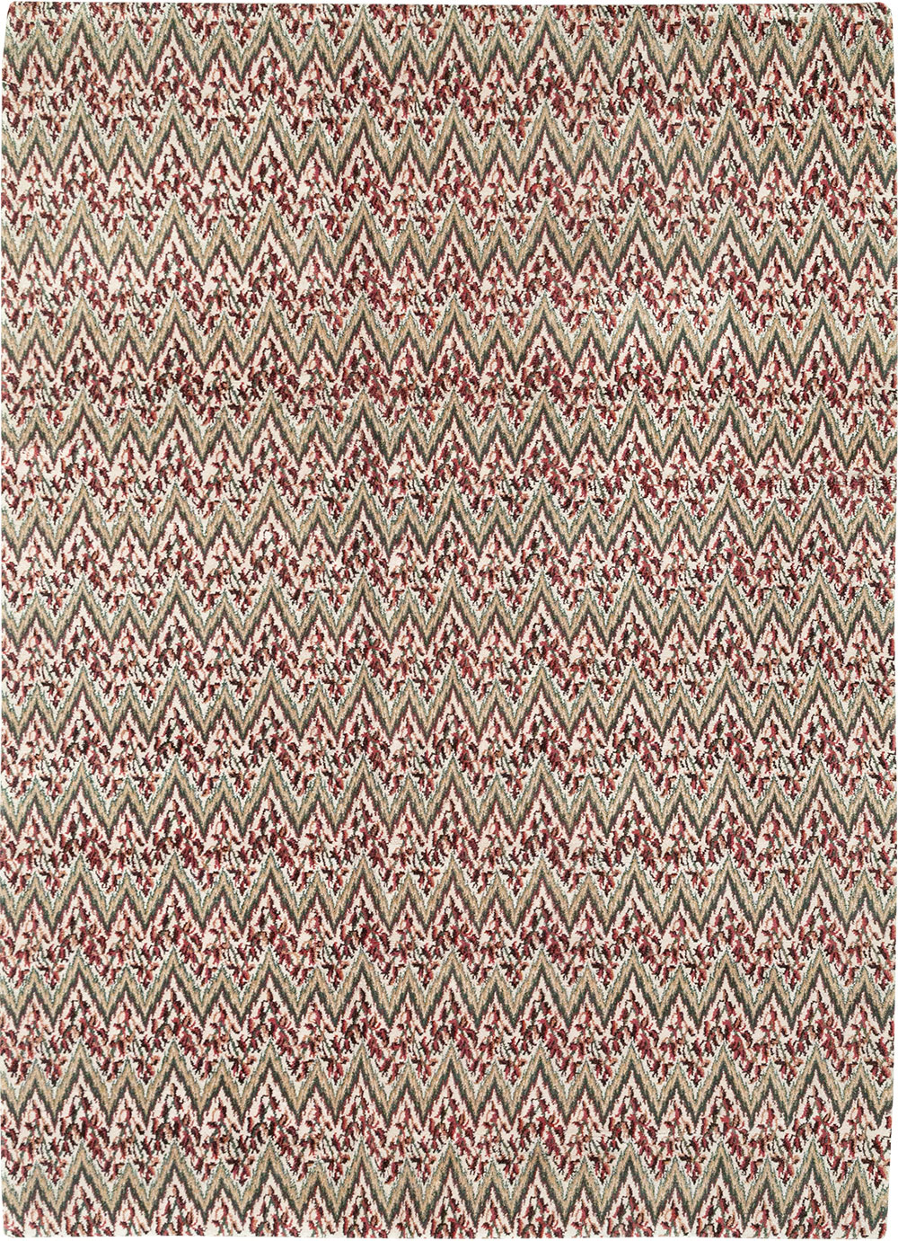 Modern Tibetan Accent Rug, No.33165 - Gsblank