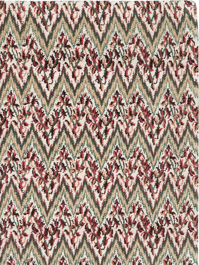 Modern Tibetan Accent Rug, No.33165 - Gsblank