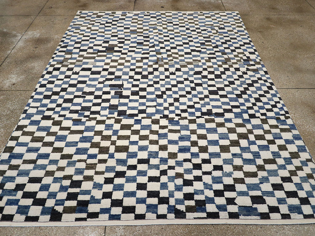 Modern Contemporary Indian Room Size Carpet, No.33167 - Gsblank