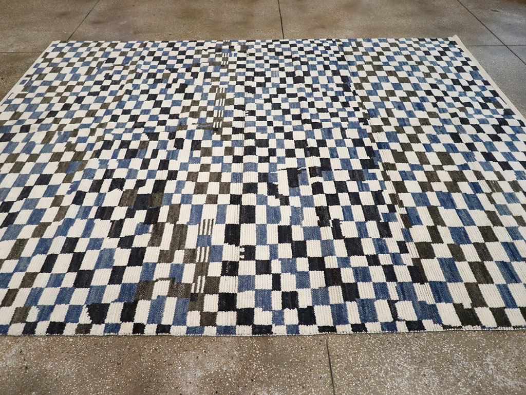 Modern Contemporary Indian Room Size Carpet, No.33167 - Gsblank