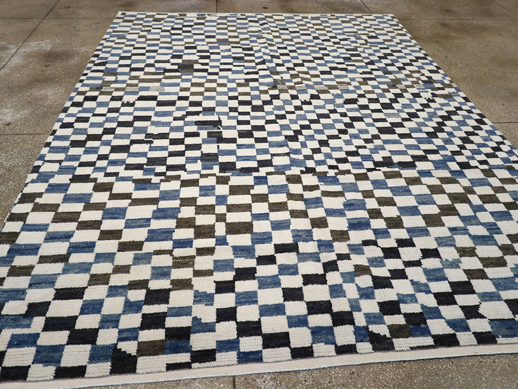 Modern Contemporary Indian Room Size Carpet, No.33167 - Gsblank