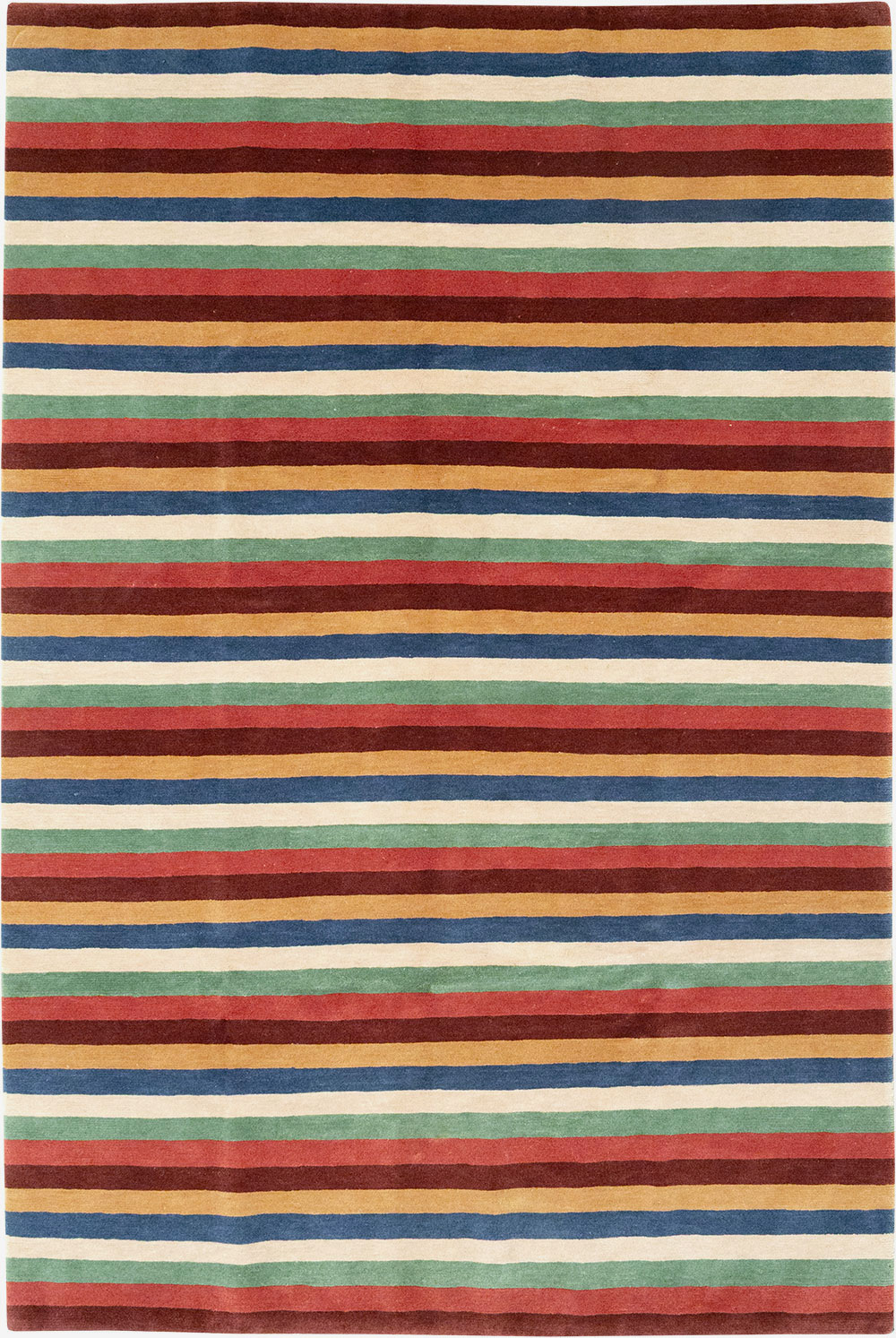 Modern Tibetan Accent Rug, No.33170 - Gsblank