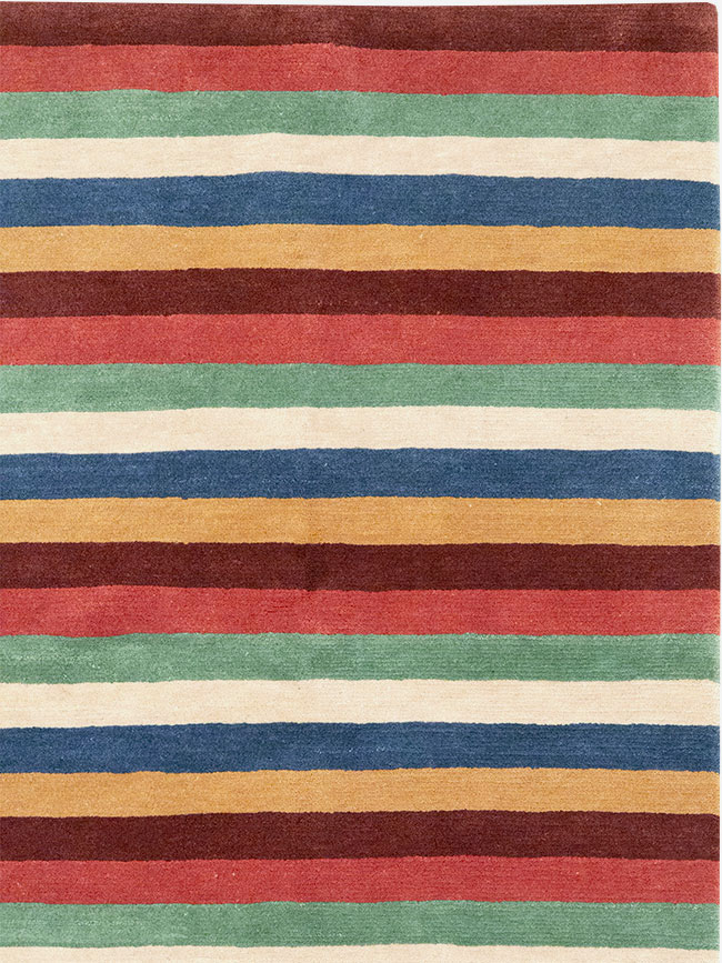 Modern Tibetan Accent Rug, No.33170 - Gsblank