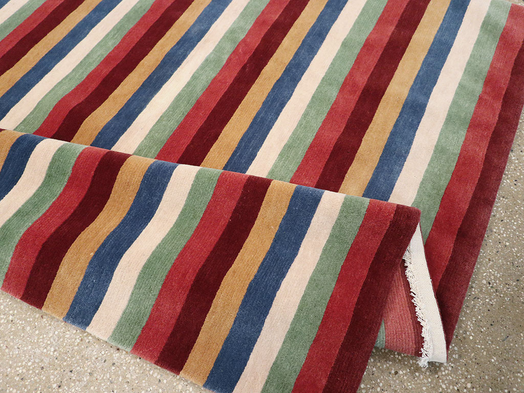 Modern Tibetan Accent Rug, No.33170 - Gsblank