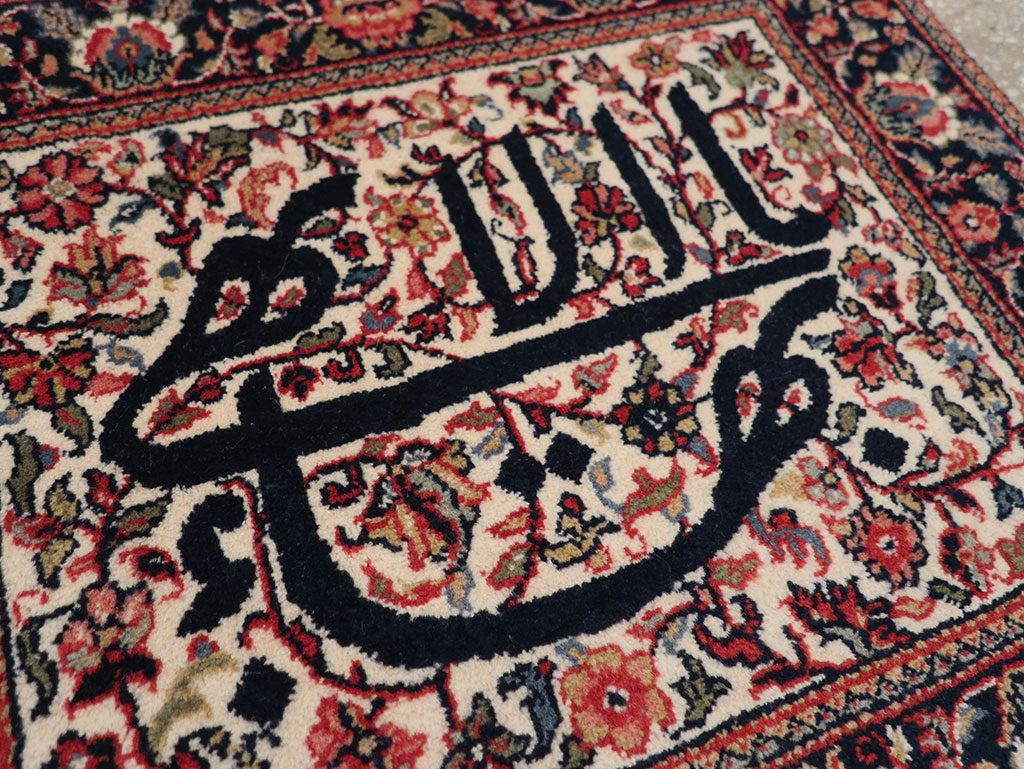 Modern Persian Kashan Pictorial Rug, No.33177 - Gsblank