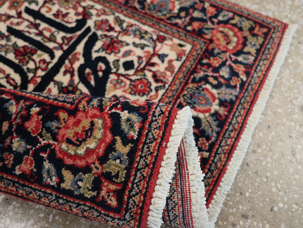 Modern Persian Kashan Pictorial Rug, No.33177 - Gsblank