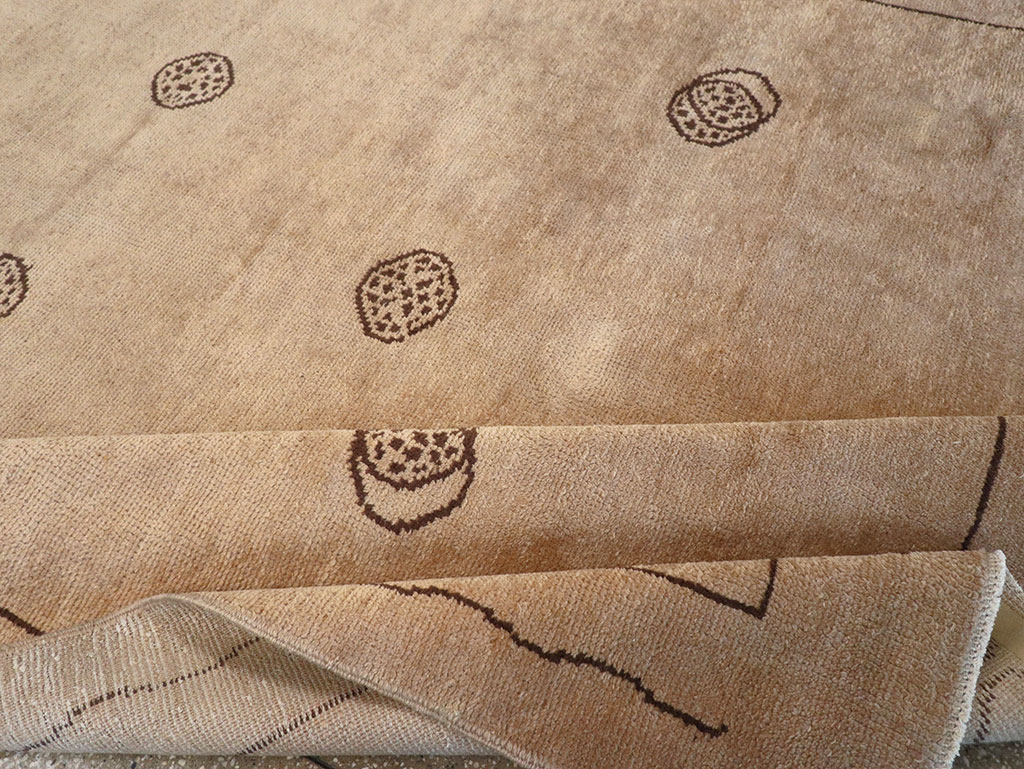 Vintage Chinese Art Deco Room Size Carpet, No.33179 - Gsblank