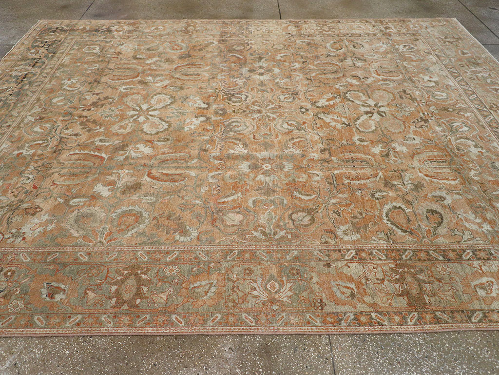 Antique Persian Mahal Room Size Carpet, No.33184 - Gsblank
