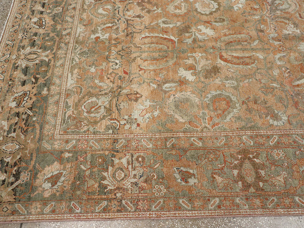 Antique Persian Mahal Room Size Carpet, No.33184 - Gsblank