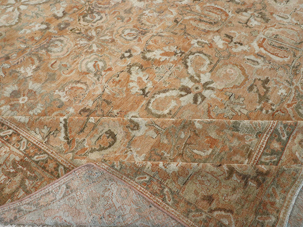 Antique Persian Mahal Room Size Carpet, No.33184 - Gsblank