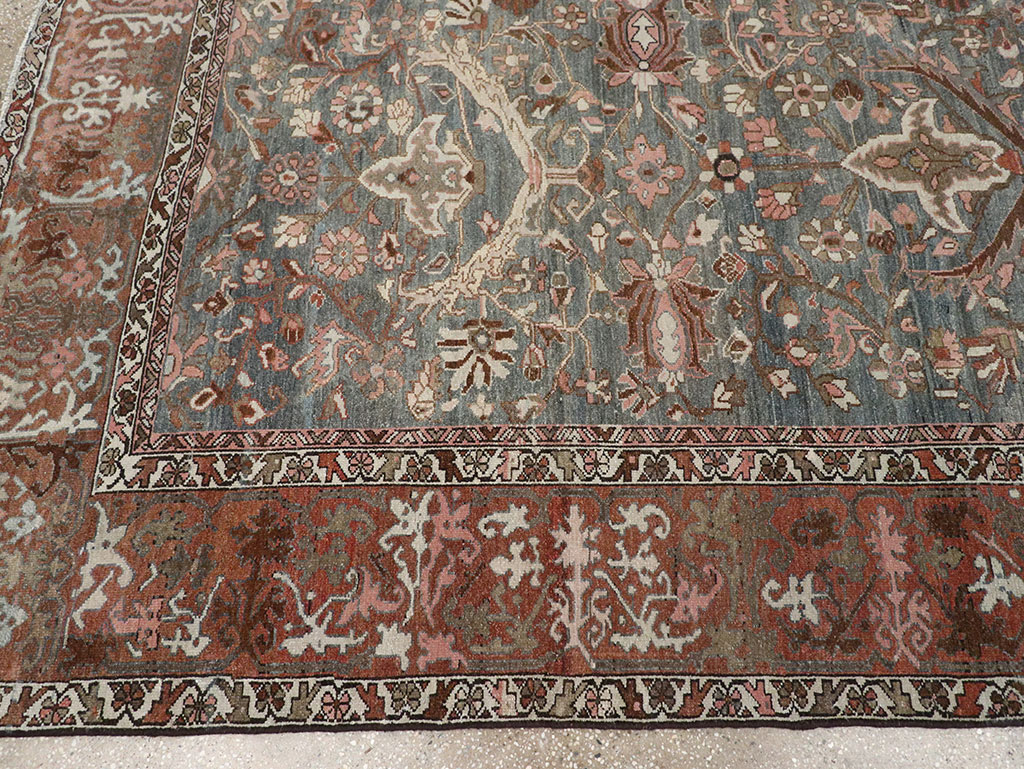 Antique Persian Malayer Room Size Carpet, No.33186 - Gsblank