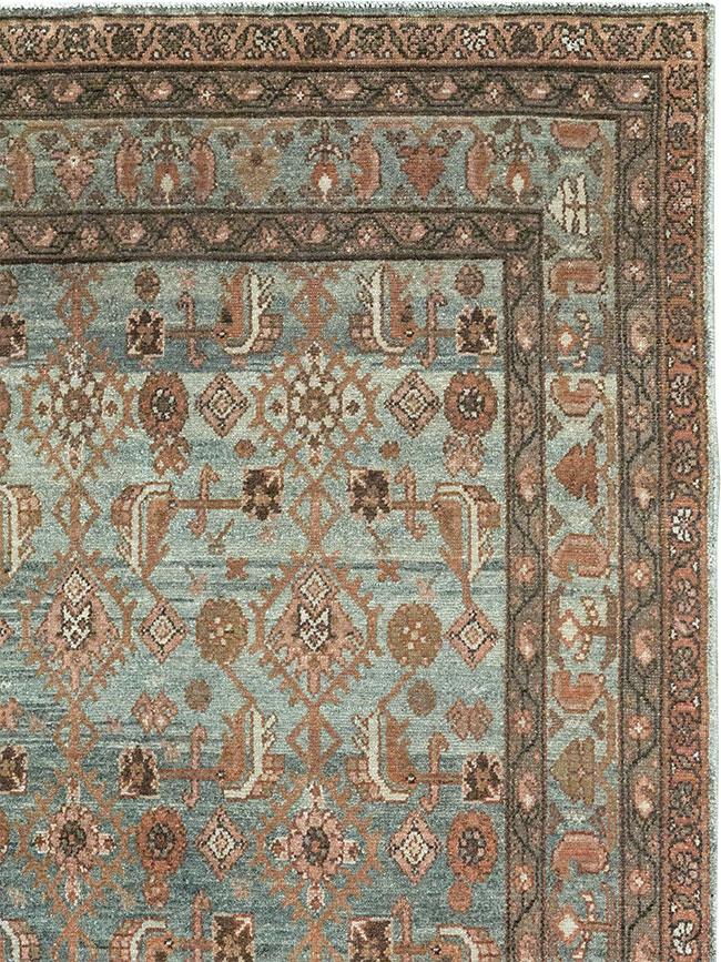 Antique Persian Malayer Long Runner, No.33187 - Gsblank