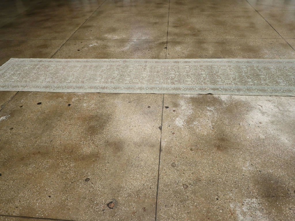 Antique Persian Malayer Long Runner, No.33188 - Gsblank