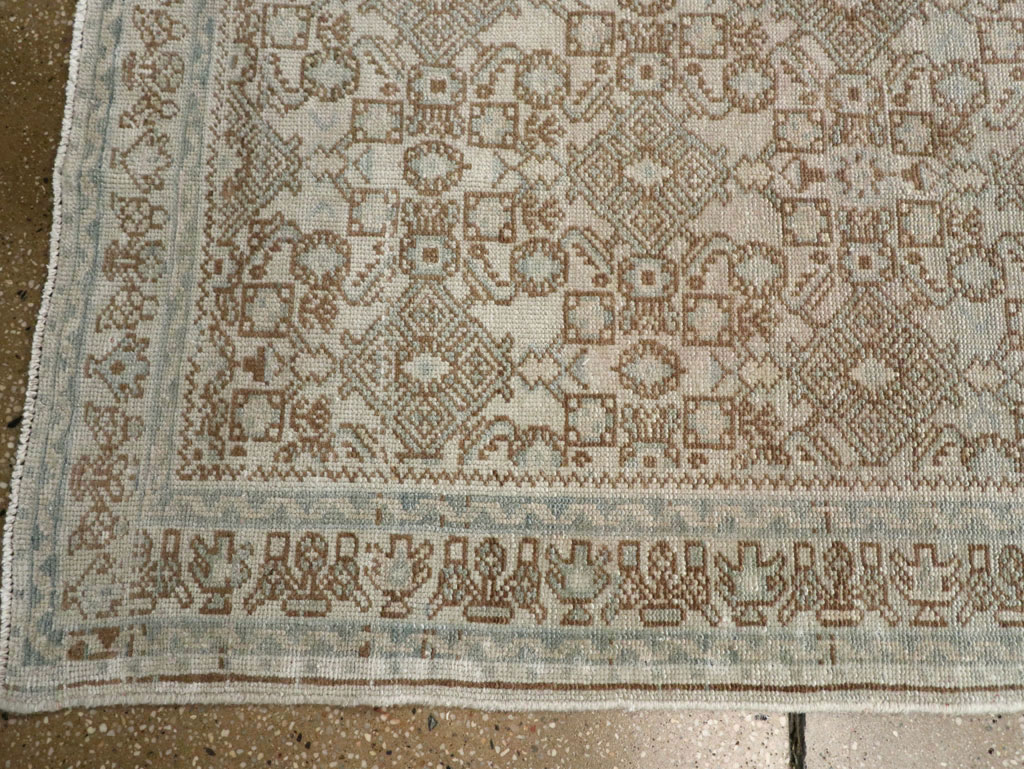 Antique Persian Malayer Long Runner, No.33188 - Gsblank