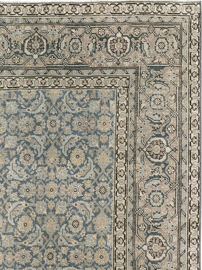 Antique Persian Tabriz Accent Carpet, No.33200 - Gsblank