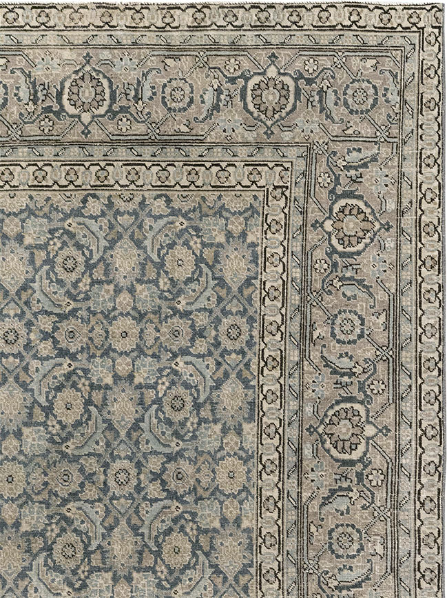Antique Persian Tabriz Accent Carpet, No.33200 - Gsblank