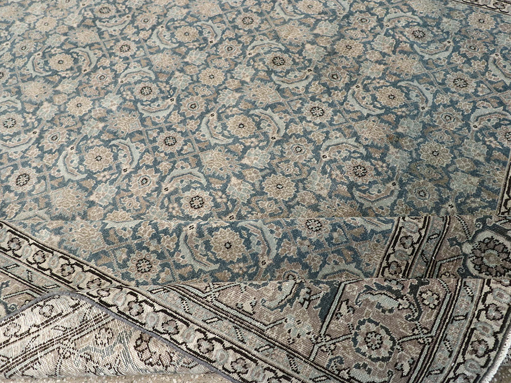 Antique Persian Tabriz Accent Carpet, No.33200 - Gsblank